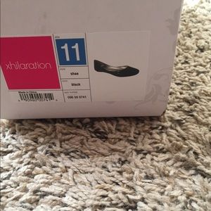 Black xhilaration shae shoes